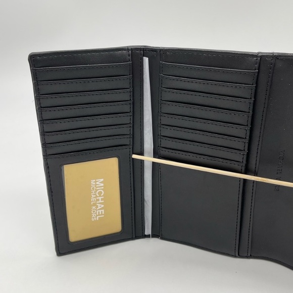 Michael Kors Large X Chain Shoulder Tote Bag
& Trifold Wallet Black - Picture 7 of 12